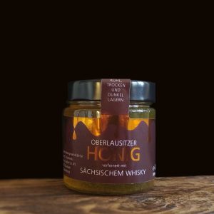 Lausitzer Honig mit Whisky