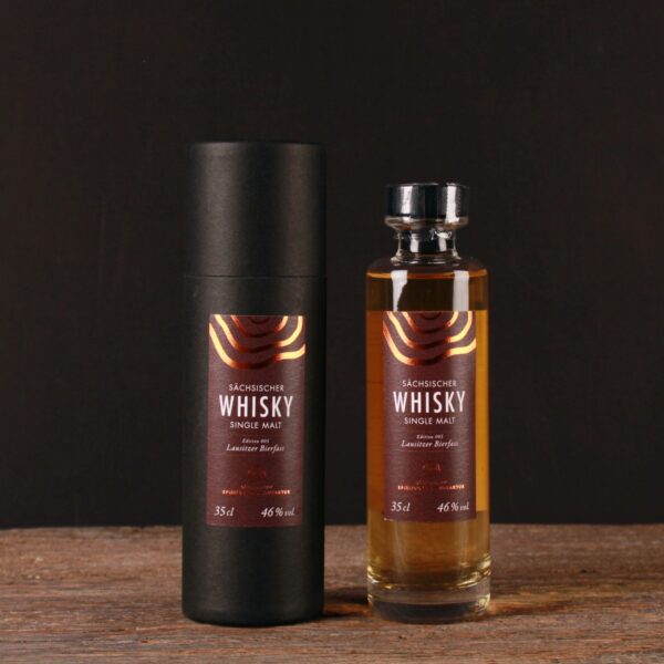 Sächsischer Whisky Finish im Bierfass